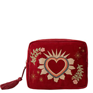 Elizabeth Scarlett Enchanted Heart Wash Bag